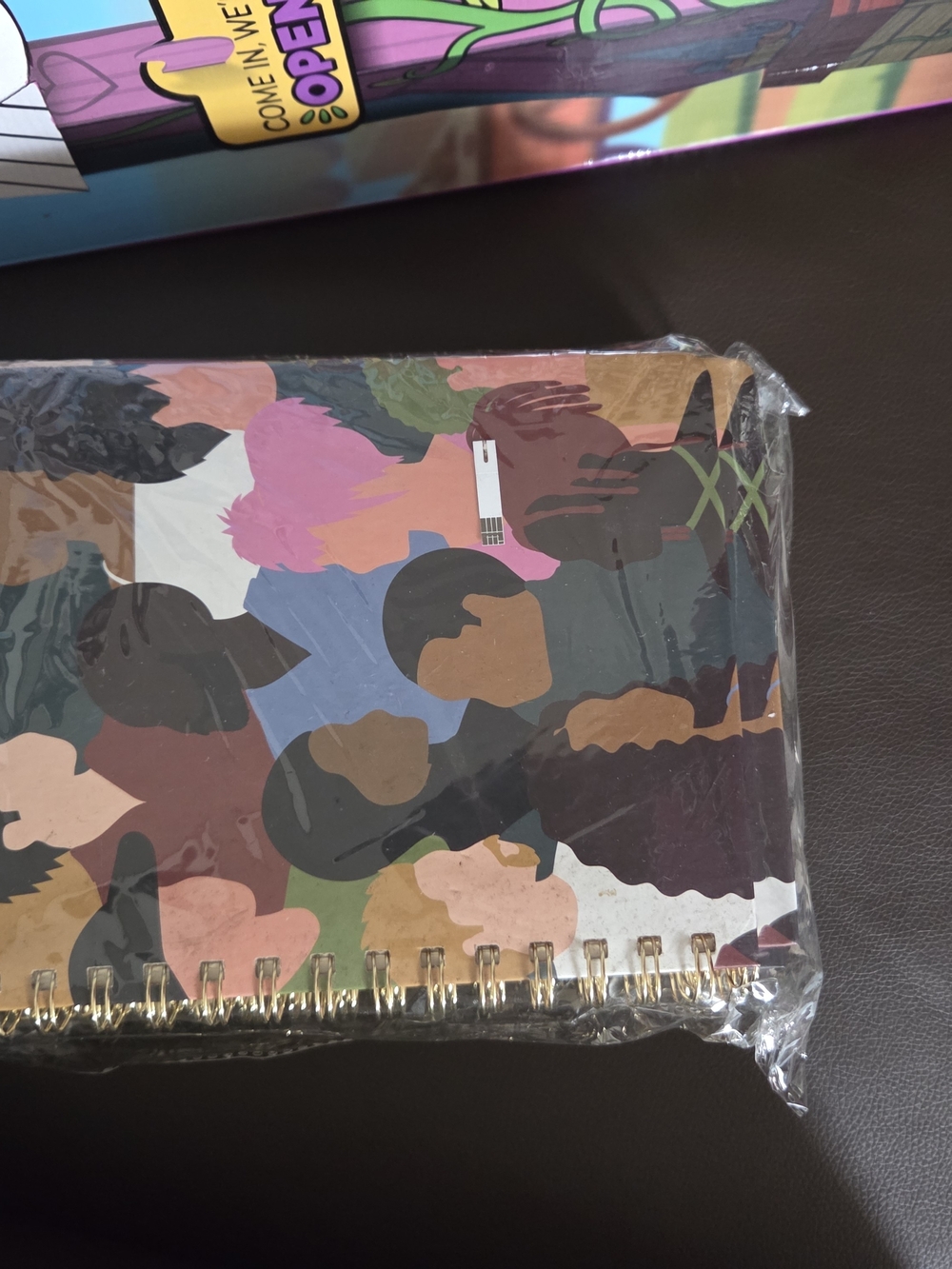 6 Multicolor Silhouette Spiral Notebook